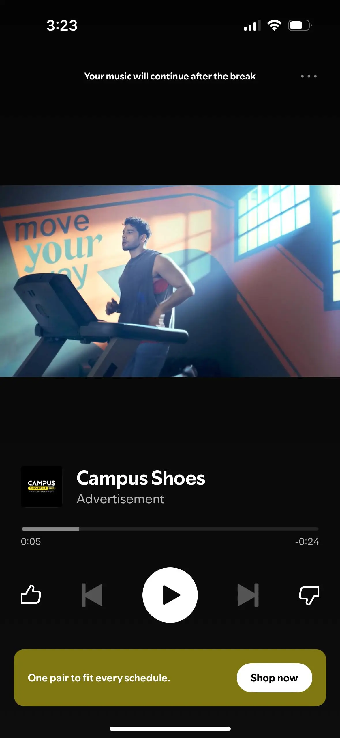 Spotify Zene Ads